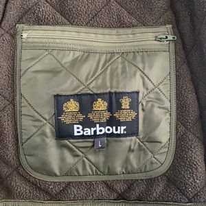 Barbour Men’s quilted jacket